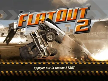 FlatOut 2 screen shot title